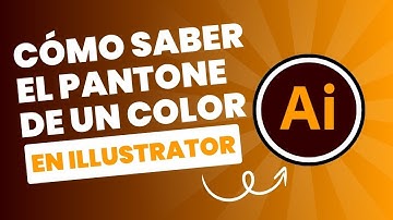 Cómo saber el pantone de un color en illustrator