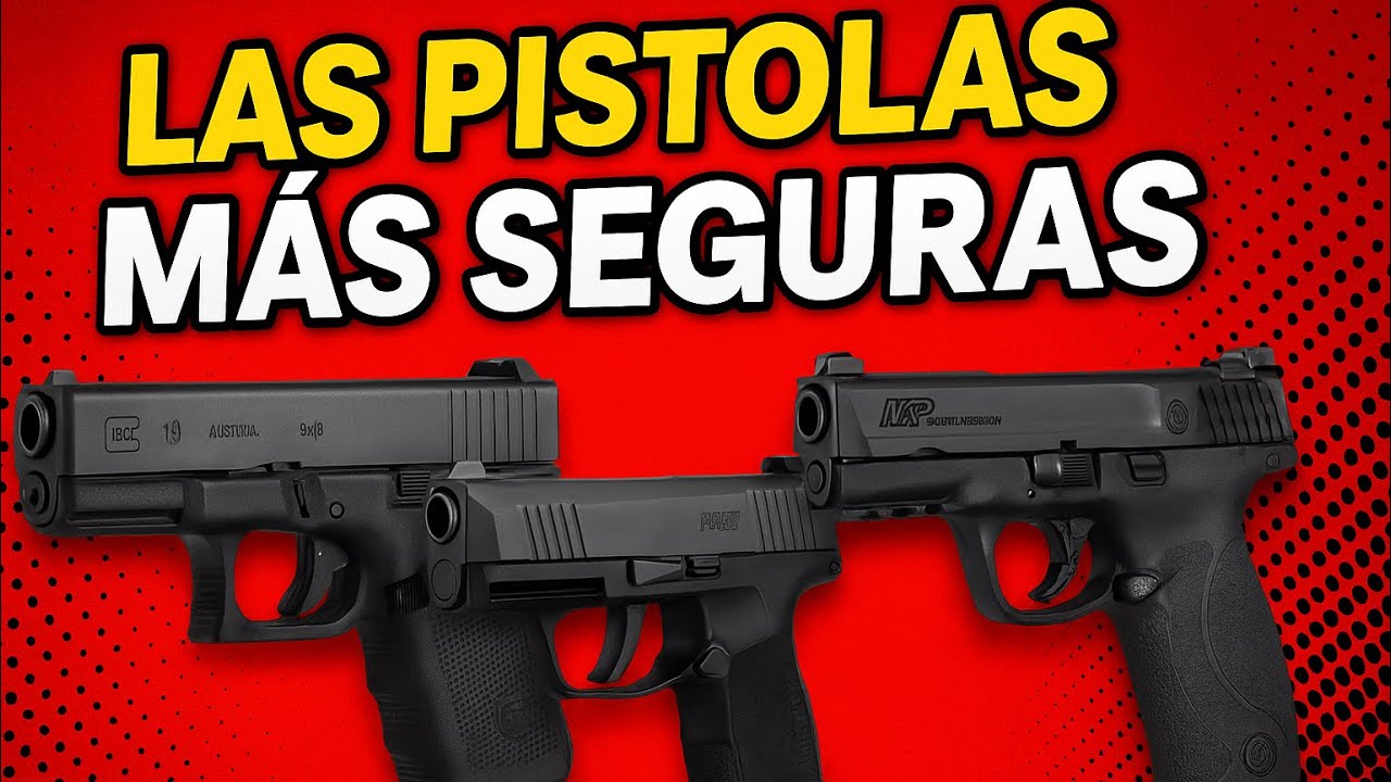 Las pistolas mas seguras para portar o competir