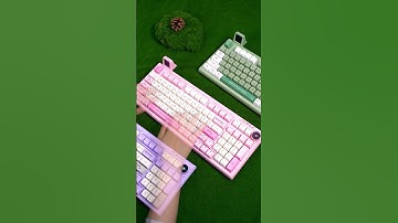 The pink RT100 IS ADORABLE! #epomaker #mechanicalkeyboard #epomakerkeyboard #aesthetic