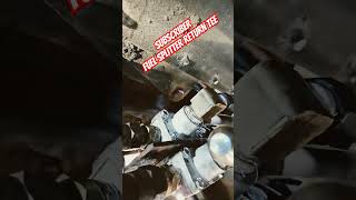 Celebrity Semi-trucker fuel splitter return TEE replacement #truck #diesel #shortvideo Wealth