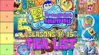 SpongeBob Seasons 1-15 Tier List