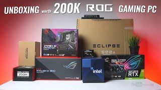 VLOG: UNBOXING worth 200K+ ROG Gaming PC ft. Strix Z590E Gaming Wifi & Ryujin II 360 AIO [Ph]