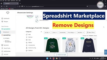 How to Remove or Delete Spreadshirt Marketplace Designs