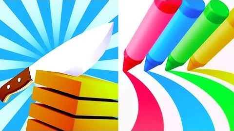 Slice lt All Vs Pencil Rush 3D - All Levels Gameplay Walkthrough Android iOS New Lvl 155195