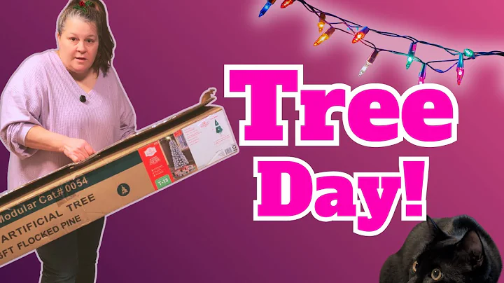 Decorating the Christmas Tree with the Kids | Cozy Living Room Reset