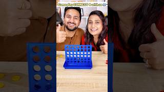He didn’t see this Move Coming😂We Played CONNECT 4🔢 #couplecomedy #challenge #funny #games #viral