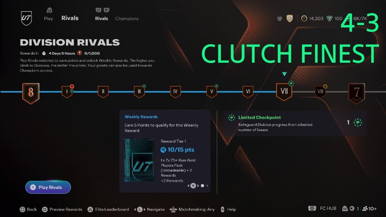 Division 9 Rivals FC 26 // Division Rivals '3' (9/27/25 5:37pm) - YouTube