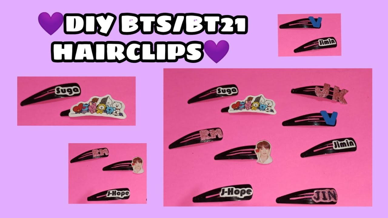Buy Bosunshine Cute Styling DIY Accessories Hairpins BTS Hair Ring Hair  Clips Hair Rope for Girls 8PCS Online at desertcartINDIA