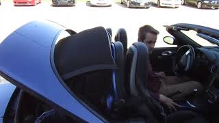 How to Operate a Porsche Boxster Convertible Soft Top