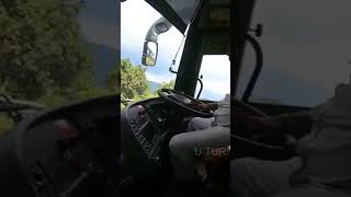 KSRTC VOLVO MASS DRIVING #dhimbamghatroad #dhimbam #bus #driving