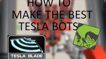 Sick Robocraft Tutorial - How To Make Better Teslabots Than Jac733!