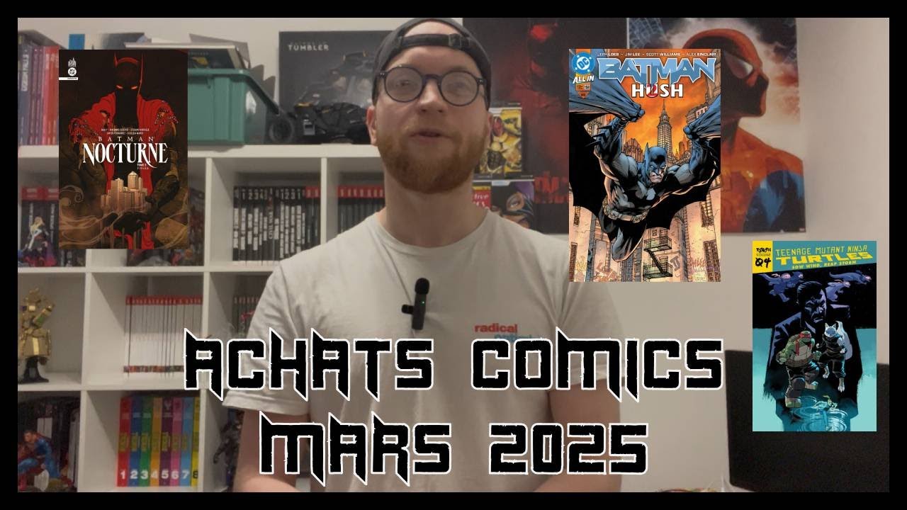 ACHATS COMICS MARS 2025