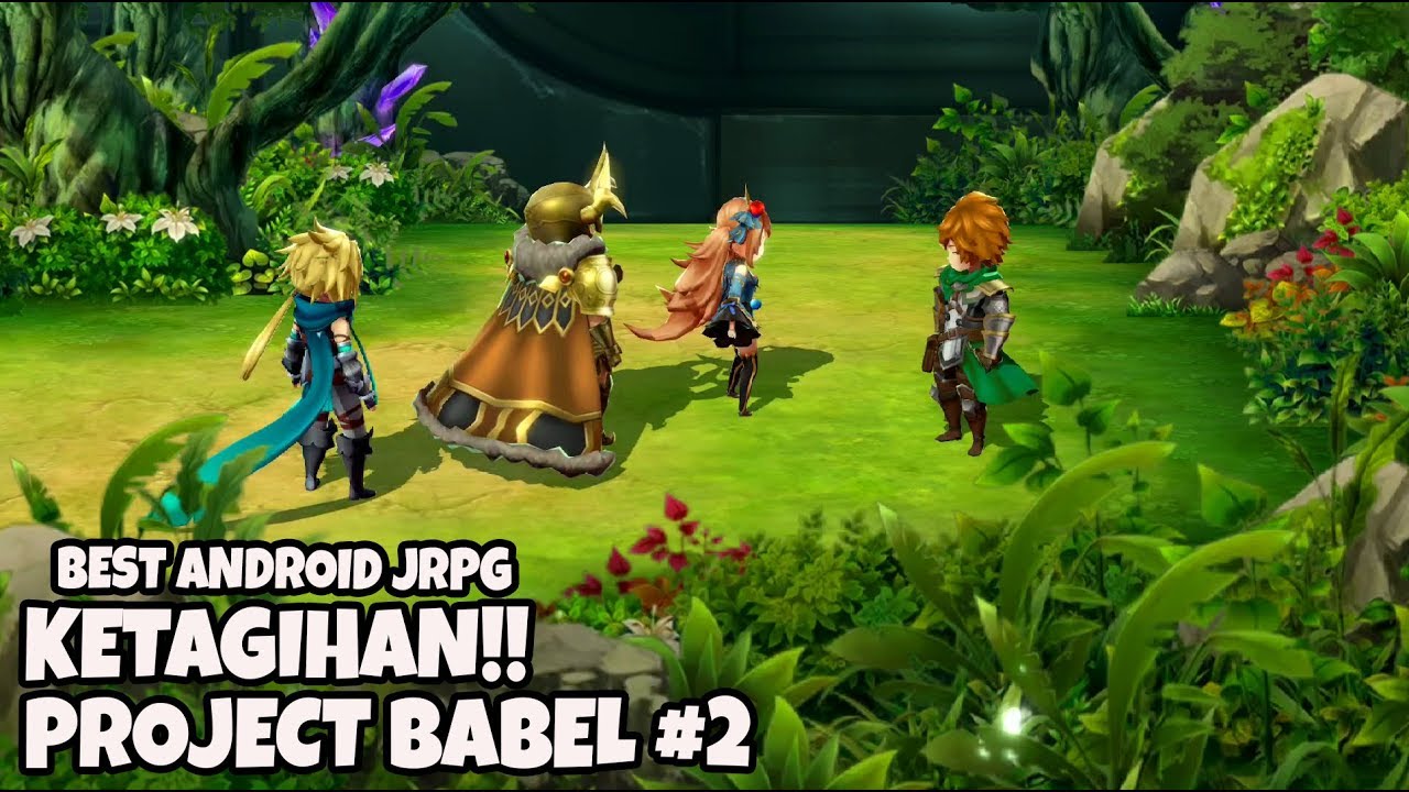 PROJECT BABEL GAMEPLAY WALKTROUGH Part 2 ( Boss Battle, costum, gacha, no auto Quest, Auto Battle )
