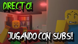 [🔴DIRECTO] JUGANDO ROBLOX CON SUSCRIPTORES! META 80K