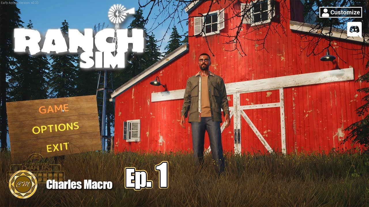 Ranch Simulator - Build, Farm, Hunt - No Commentary Gameplay 