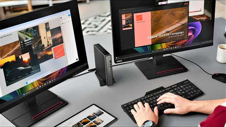 Lenovo ThinkCentre neo 55q Gen 6 - a tiny powerhouse brings next-gen AI computing right to your desk