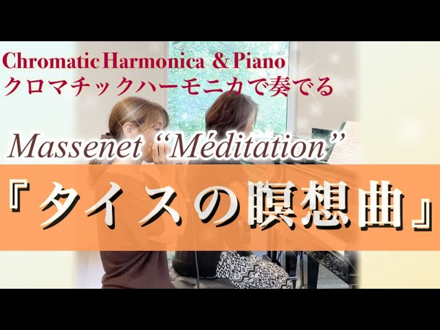 癒しの名曲】マスネ《タイスの瞑想曲》｜クロマチックハーモニカ