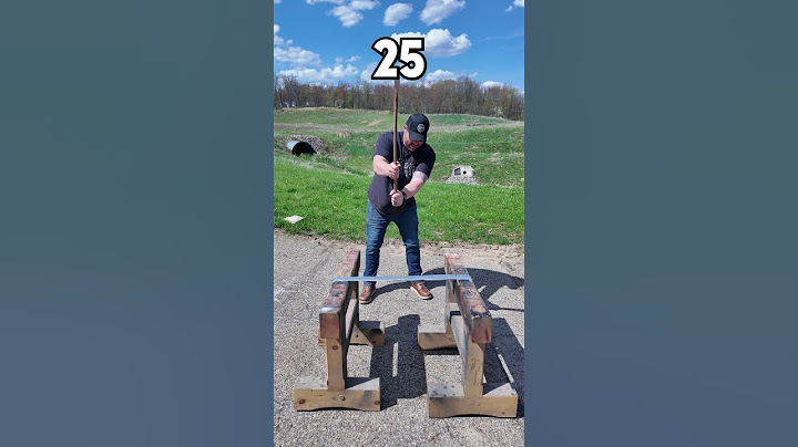 How Much Tape To Stop An Ax?