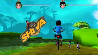 Shiva VS Motu Cycle Recing Games kids games #vootkids .... screenshot 1