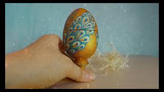 Деревянная шкатулка 'Павлин'. Wooden egg box 'Peacock'. Деревянная шкатулка 'Павлин'. Wooden egg box 'Peacock'.