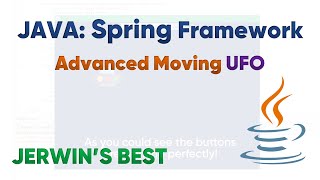 Java: Spring Framework (Exercise) in Eclipse - Advanced Moving UFO
