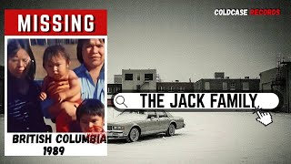 British Columbia 1989 Cold Case- ENTIRE FAMILY Vanishes After Stranger’s Job Offer |THE JACK FAMILY