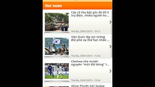 Project Template - News Mobile Android Application Template