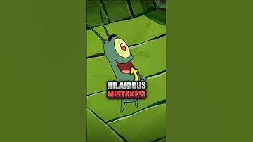 SpongeBob Errors That Even the Creators Didn’t Notice! 🤪 #spongebob #mistakes #shorts