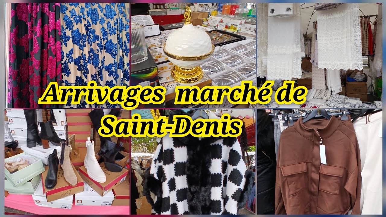 💥arrivage ❤️ marché de Saint-Denis 😳 11 janvier 2026