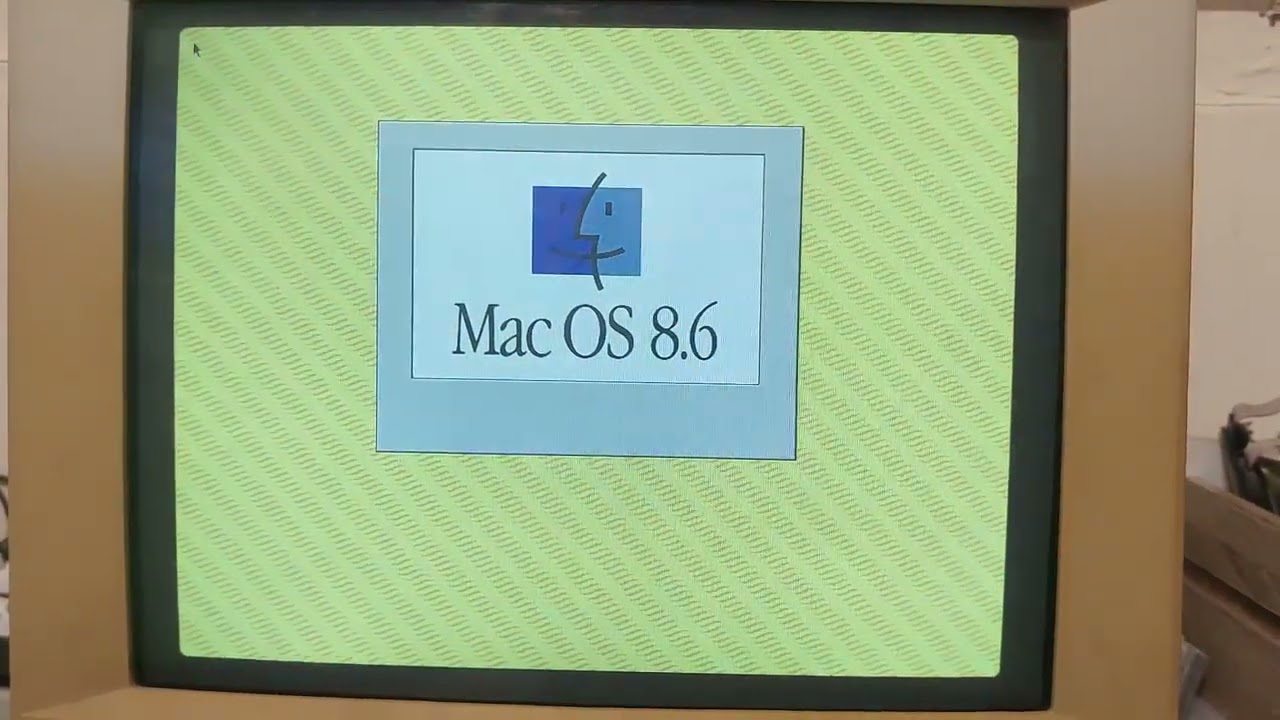 Startup Power Macintosh 7200 in 2024