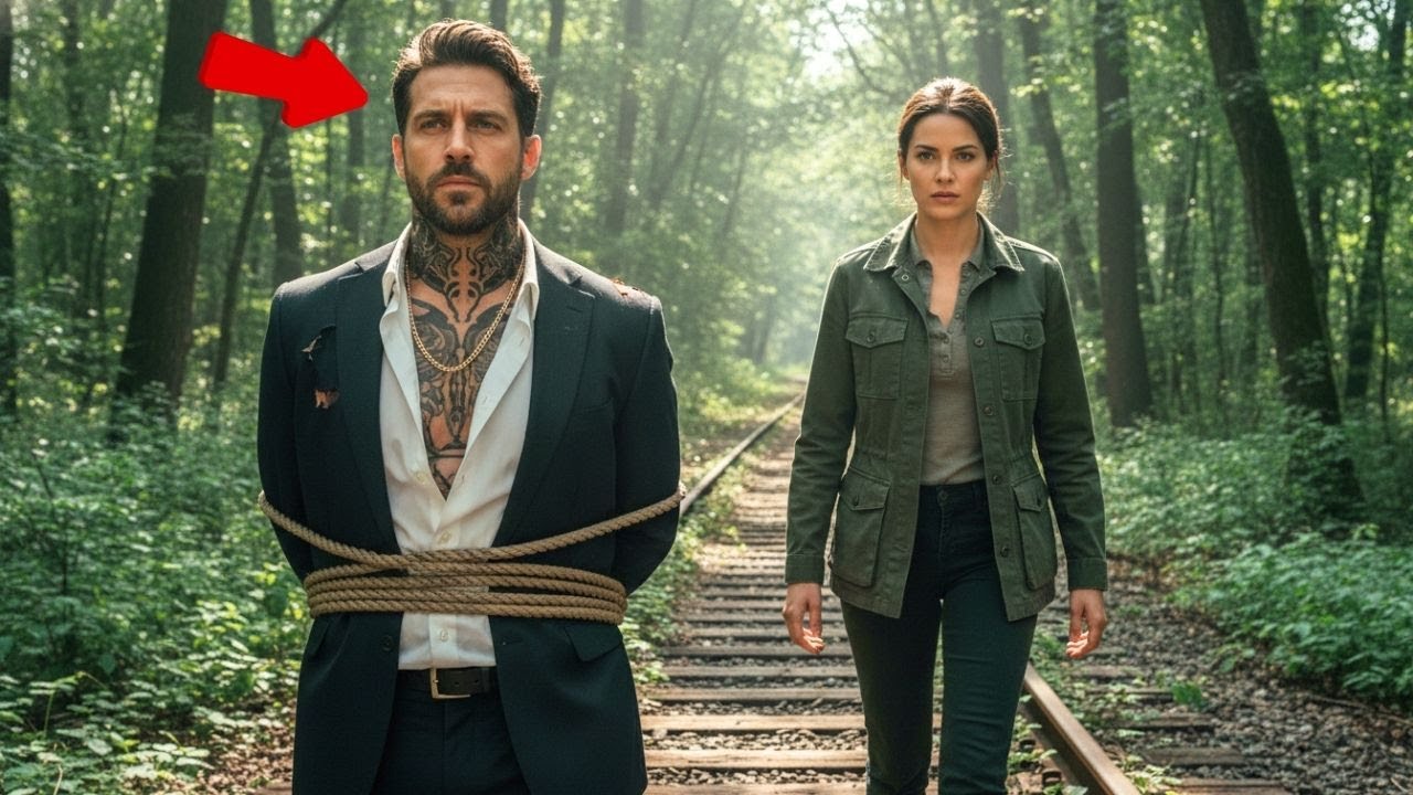 The Mafia Boss Was Left Tied On Train Tracks, Until A Poor Nurse And Her Daughter Saved Him