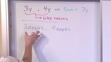 Lesson 15 - Adding And Subtracting Polynomials (Algebra 1 Tutor)