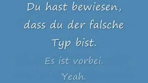 Anna David - Fick Dich with lyrics.