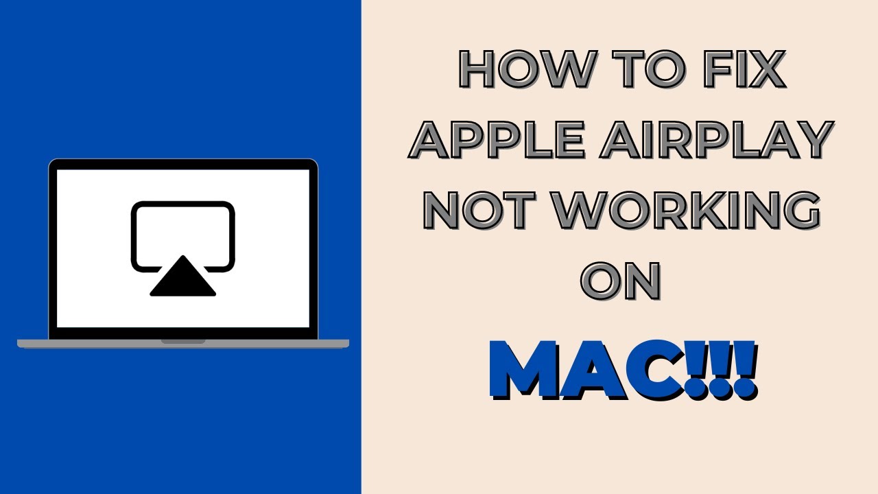 How to Fix AirPlay Not Working On Mac - YouTube