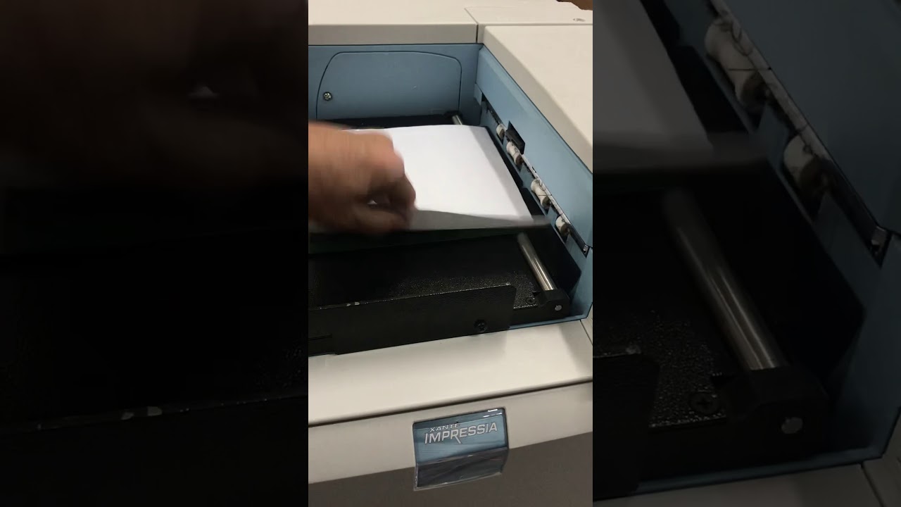 Xante color envelope press YouTube