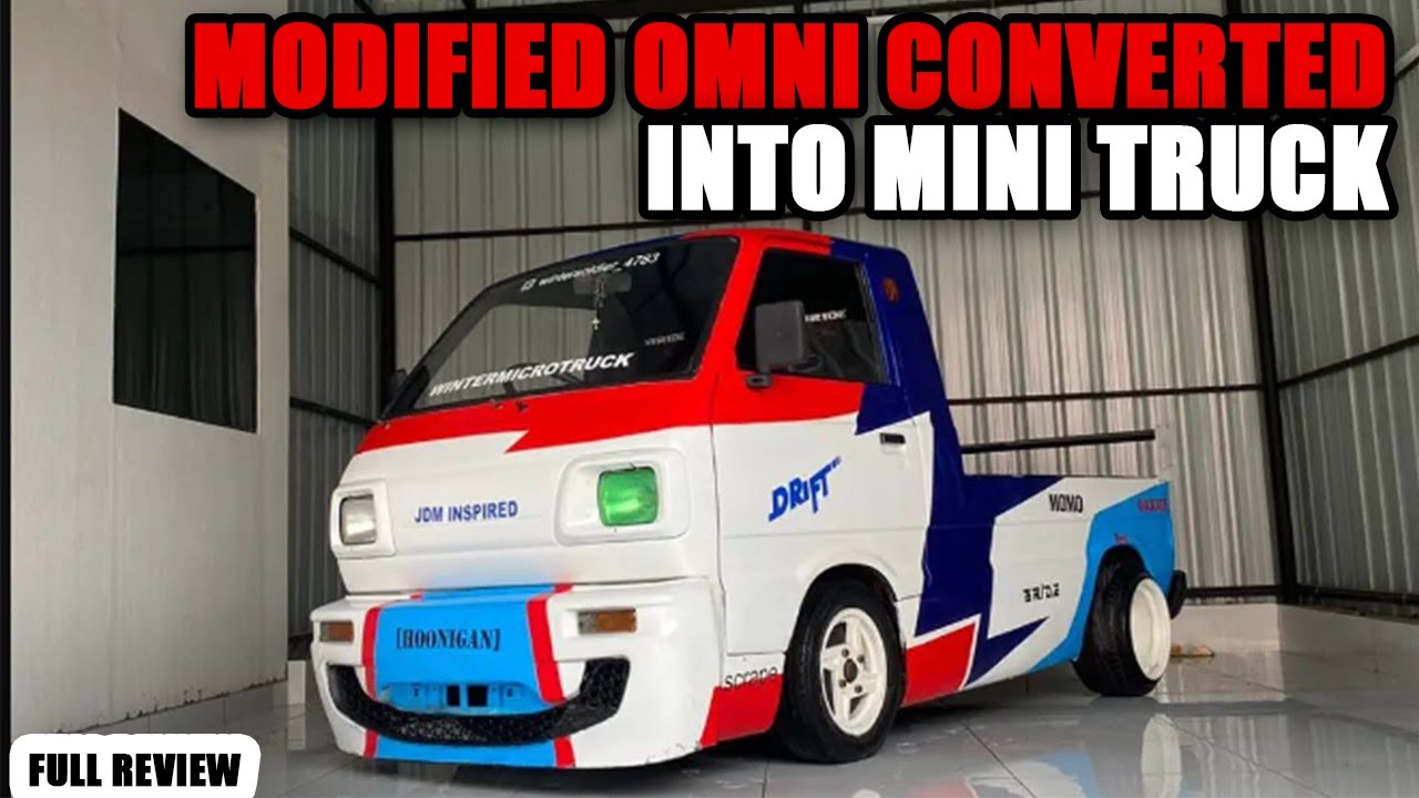 Indias First Omni Drift Truck Maruti Suzuki Omni Converted Into A 
