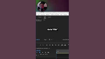 How to EXPORT and BACK UP Premiere Pro project files #shorts #premiereprotips #videoediting