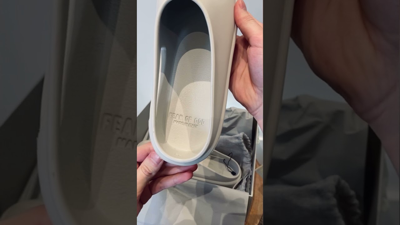 Unpacking Fear of God 'California' Slip-On Shoes