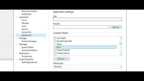 APPEARANCE - SKINS PRONTAS - DELPHI 10.3