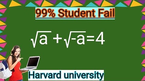 A beautiful Math problem l Harvard mathematics l olympiad math l 