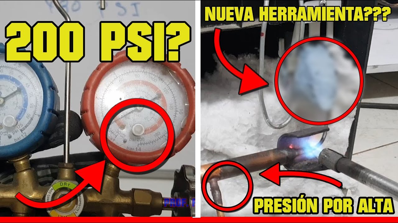 COMO CORREGIR FUGA | PRESION R600a + BIMETALICO SAMSUNG *CURSO GRATIS*