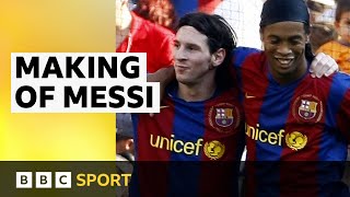 How Ronaldinho helped Messi become the GOAT | MESSI