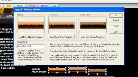 WebstudioTV: Create Tab - Rollovers Group