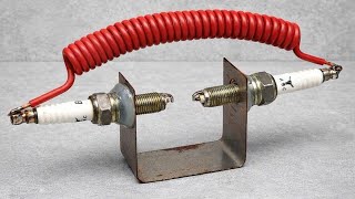 Don’t Throw Away Old Spark Plugs! This Simple Tool Hack Creates Power Few People Know | TOOL HACKS