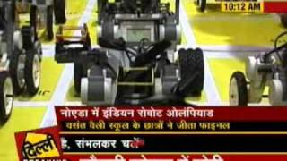 Indian Robot Olympiad 2011 - Dilli Aaj Tak