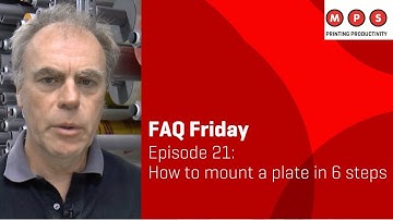 MPS FAQ Friday #21: How to mount a plate in 6 steps
