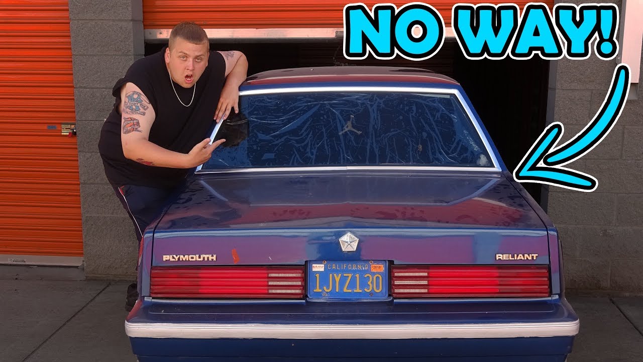Car Found In Storage Unit I Bought An Abandoned Storage Unit And Found A Car Youtube