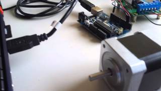 Linux-CNC.arduino軸駆動テスト
