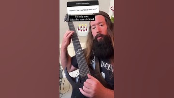 Thumbnail of How to harmonize a melody?