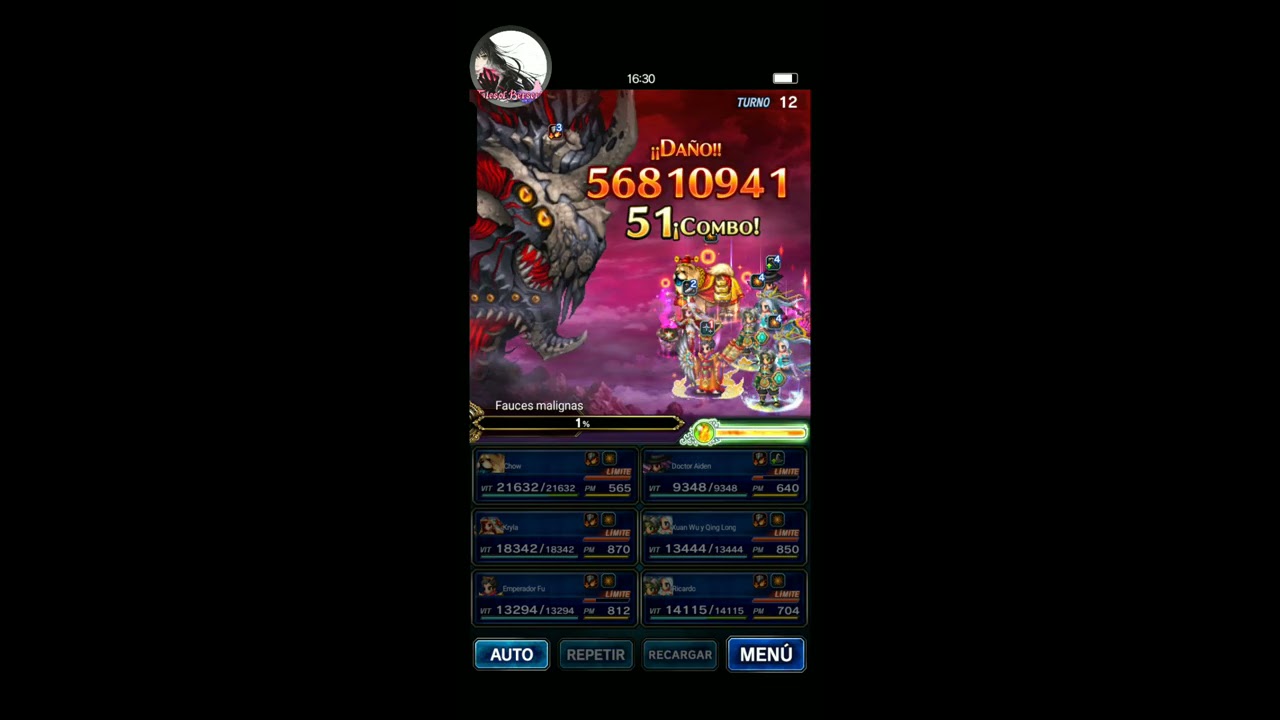 FFBE Xuan Wu & Qing Long VS The Ligtning Tyrant Unleashed